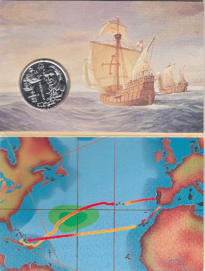 Beschrijving: 200 Escudos  COLUMBUS SHIP ORIGINAL PACKING